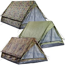 2-Mann Zelt Minipack BW Bundeswehr flecktarn Army camo tarn oliv 2 Personen