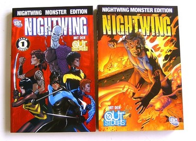 NIGHTWING MONSTER EDITION  - 1 + 2 komplett - Paperback Panini