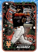 2024 Topps Holiday #H184 Francisco Alvarez