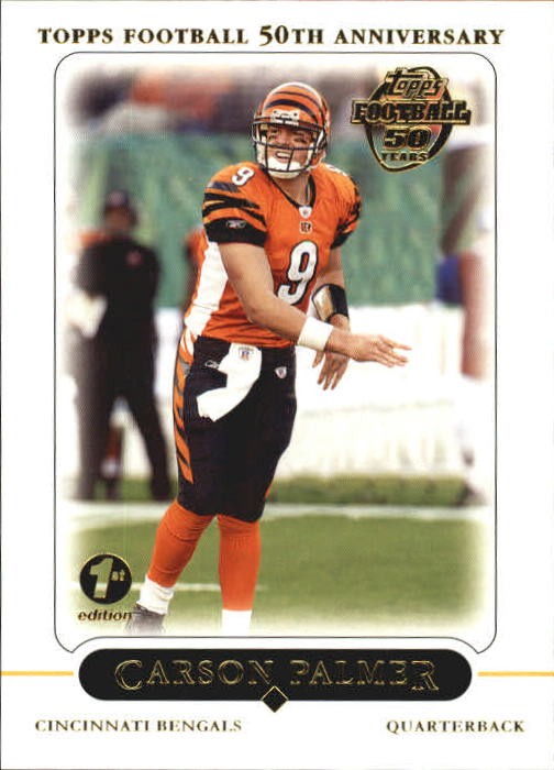 2005 Topps First Edition #165 Carson Palmer - FB