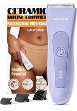 Bikini Trimmer for Women Pubic Hair Trimmer Shaver for Women Ceramic 