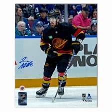 Conor Garland Autographed Vancouver Canucks Alternate 8x10 Photo