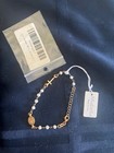 Miabella 18K Gold Over Sterling Silver Rosary Cross Freshwater Pearl Bracelet — photo 2