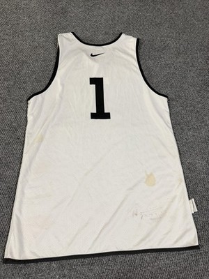 FIBA 3X3 Basketball Jersey Mens Large Black White Reversible Nike