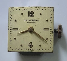 Universal Geneve Womens Caliber 219 - Movement Not Working Misses Spiral.