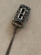 Vintage Mini Harmonica Pendant Necklace Chain Music Charm Hohner