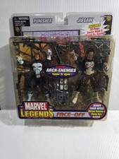 2006 Toybiz Marvel Legends Face-Off Punisher and Jigsaw SEALED