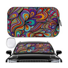 Windshield Sun Shade - Car Sun Shade Windshield, Reflector Sunshade Offers Ul...
