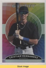 2022 Goodwin Champions Rainbow Color Wheel Cristian Hernandez #GP26 READ 0r46