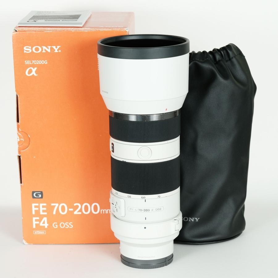 極美品 SONY FE70-200mm F4 G OSS 保護フィルタ付 箱あり SONY FE 70-200mm F4 G OSS SEL70200G 【公式通販】