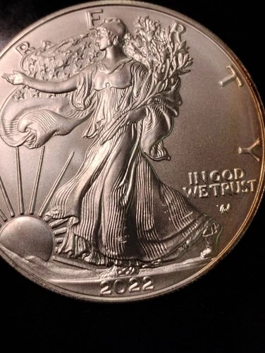 2022 Silver Eagle Dollar Gem BU Uncirculated
