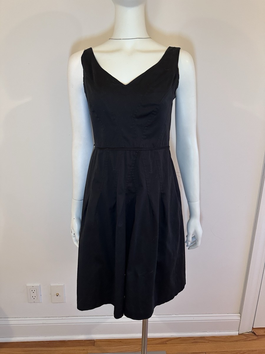 Jones New York Dress Petite 6 Black V-Neck Sleeveless Lined Dress Fit And Flare | eBay Jones New York Dress Petite 6 Black V-Neck Sleeveless Lined Dress Fit And Flare | eBay