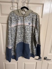 NWOT Hooey Ditzy Ditsy Floral Print Oversized Hoodie western Punchy