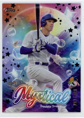 2024 Topps Update Mystical Black /299 Freddie Freeman #MYS-30 1p2r
