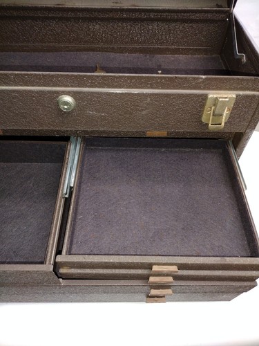 Vintage Kennedy Machinist Tool Chest Box No. 520 mit Schlüssel, 7 Schubladen + Top - Bild 9 von 10