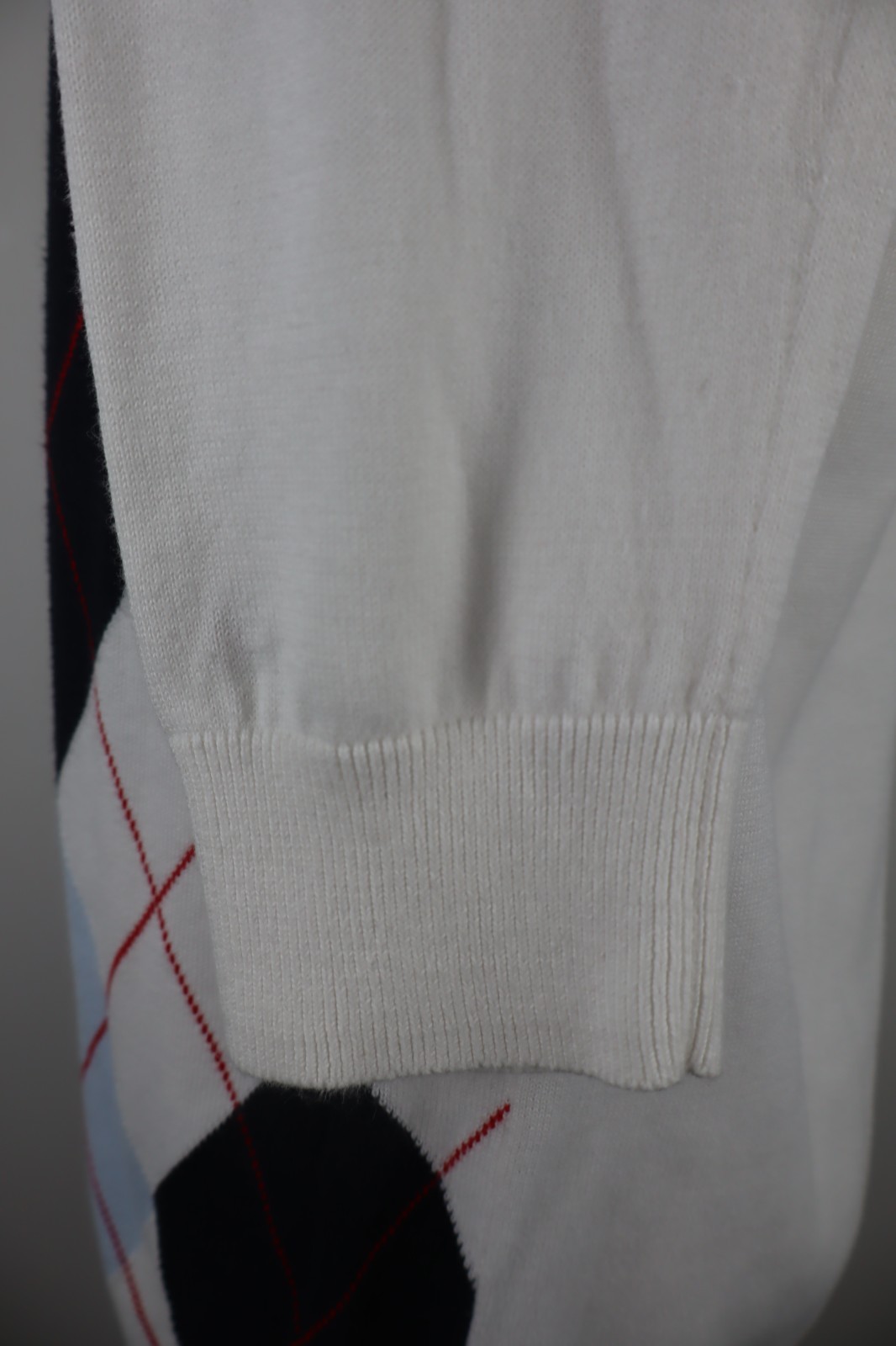 TOMMY HILFIGER MEN'S KNIT SWEATER L MAN SWEATER CASUAL VINTAGE COTTON COTTON thumbnail 5