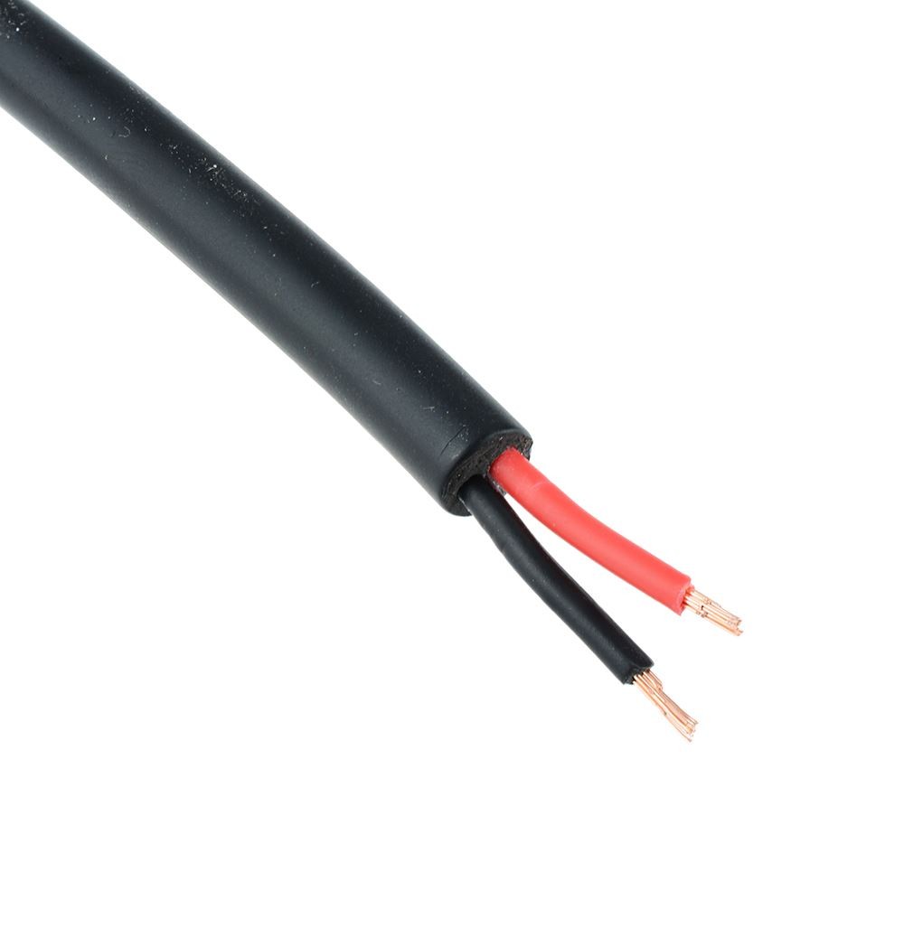 5 Metres 2-Core 0.75mm Automotive 24/0.2mm Stranded Wire Cable