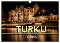"Calendar 2027 · US Version · Turku / Finland (Wall Calendar 2027 17\" × 12\" Lands"