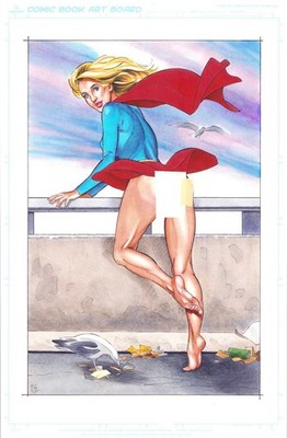 rebecca original comic art