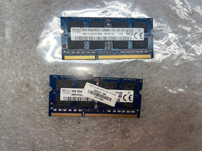 HYNIX 16GB (2x 8GB) PC3L-12800s DDR3 laptop Memory.