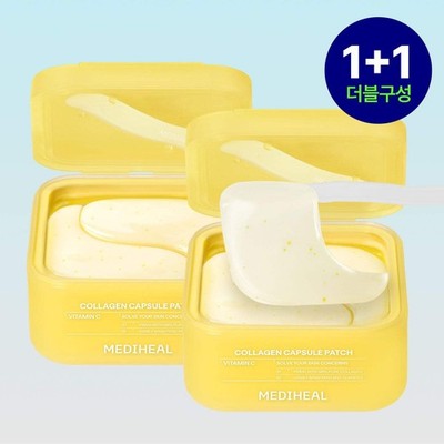 Mediheal Collagen Capsule Patch PDRN Vitamin C Gel Eye Patch VITA, 60 sheets (2-