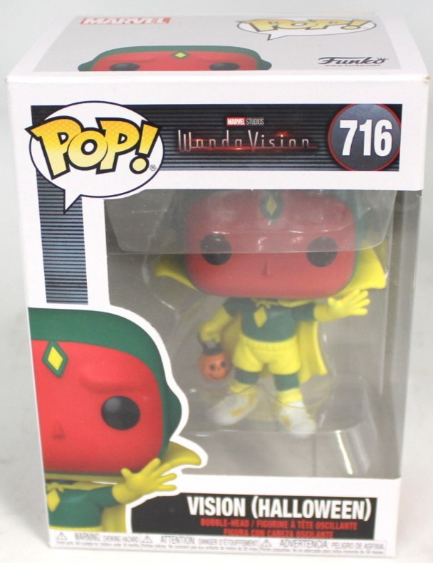 Funko Pop Vision Halloween Vinyl Bobblehead Bobble Head Figure #716 New In Box
