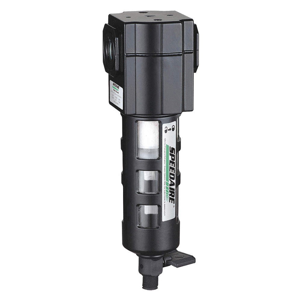 SPEEDAIRE 4ZL30 Filter,3/8" NPT,55 cfm,5 micron 4ZL30