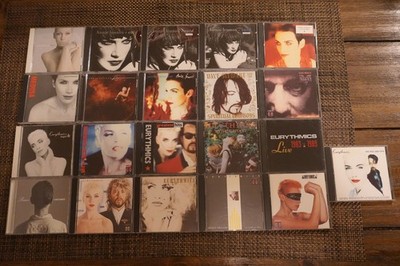Lot 21 Eurythmics/Annie Lennox/Dave Stewart Cd Sweet Dreams, Live, Angel, Hits