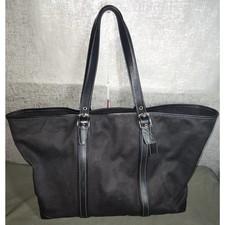 Coach Legacy Black Diaper Bag 7745