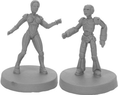 Bones Black: Androids - Reaper Miniatures (Pack of 2)