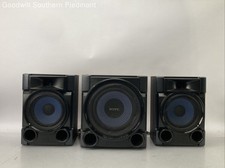 Pair of Sony SS-EC709iP Bookshelf Speakers with SS-WG909iP Subwoofer - Tested