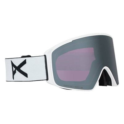 Anon M4S Cylindrical Low Bridge Goggle + MFI Face Mask 2026-White w/ Perceive