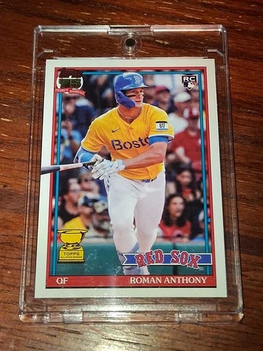 ROMAN ANTHONY - Gold Rookie Cup RARE Retro Topps Rookie - INVESTMENT Card