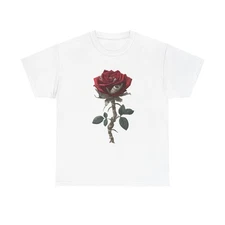 Money Roses T Shirt Graphic Unisex Heavy Cotton Tee NEW GIFT