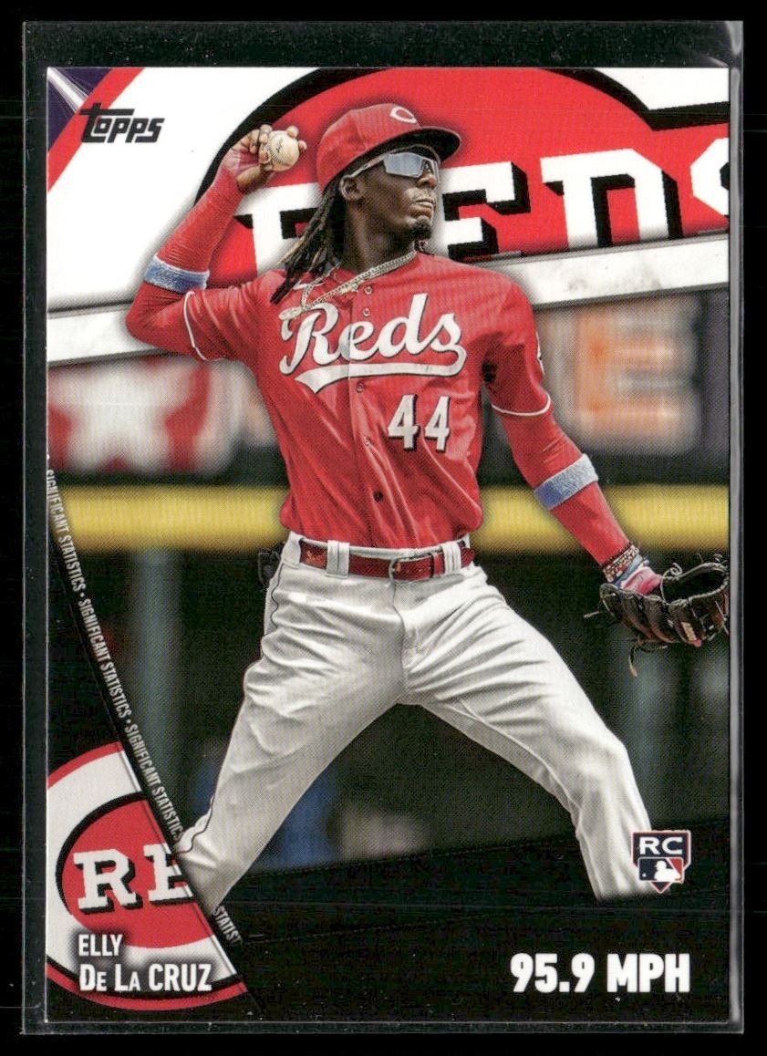 Elly De La Cruz Rookie 2024 Topps Significant Statistics Cincinnati Reds #SS-14