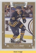 2017-18 Upper Deck Compendium Gold Brendan Guhle #36 READ i8h