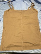 Lululemon Brown Adjustable Strap Stretch Camisole Tank Top Women's Size 10