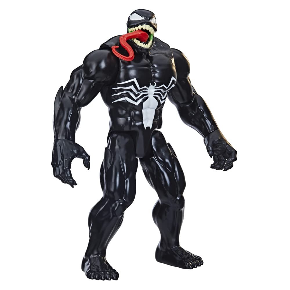 Marvel Titan Hero Series Deluxe Venom Toy 12-Inch-Scale 12 Inch