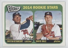 2014 Topps Heritage Rookie Stars Christian Bethancourt David Hale #82 0a6