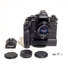 Canon New F-1   Complete with Accessories   No Import Fees   Must See 