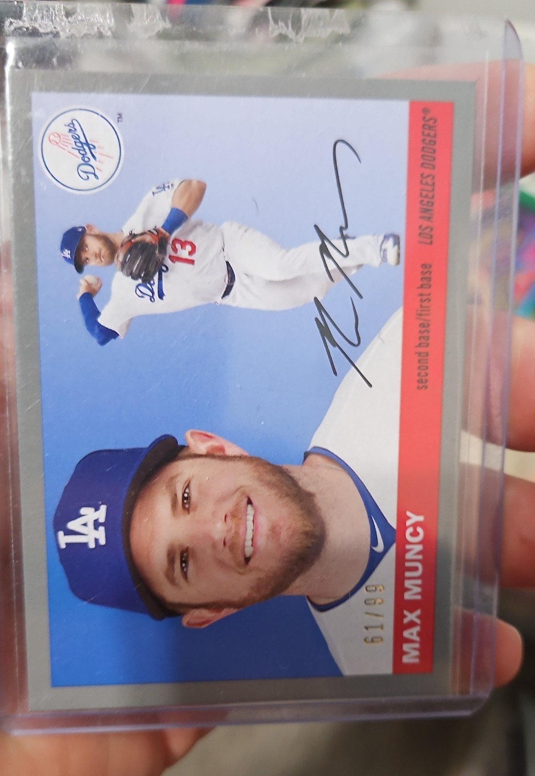 2020 Topps Archives - 1955 Topps Max Muncy #54 Silver /99