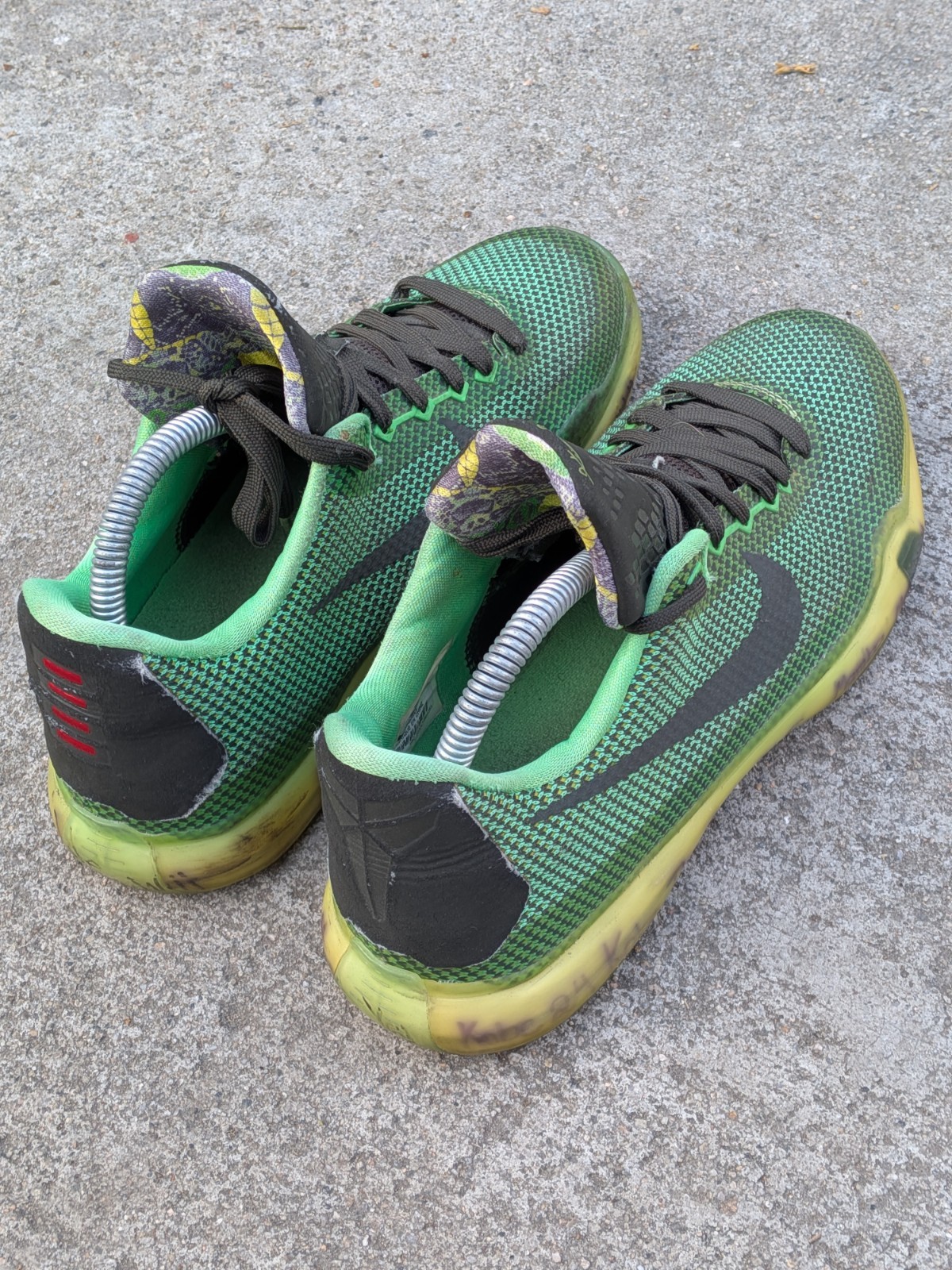 Nike Kobe  10 X Vino Green Shoes 2015 Shoes Youth Size 7Y (705317-333) thumbnail 6