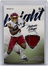 2021 PANINI LUMINANCE BRIGHT BEGINNINGS ANTONIO GIBSON WASHINGTON FOOTBALL TEAM