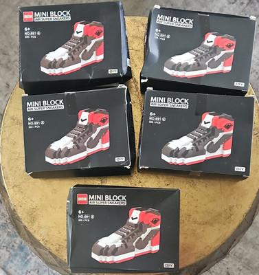 #5 Five sets DR.STAR Air Super Sneakers Mini Block Set 505pcs NO.691 DIY 