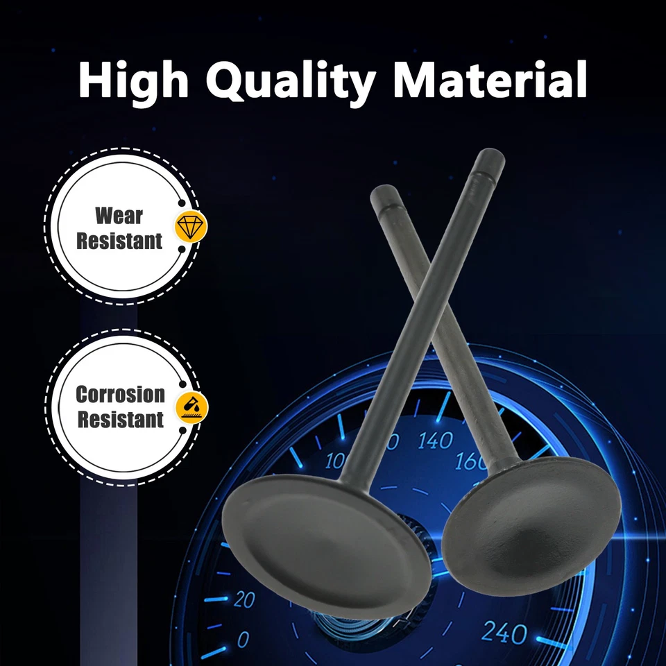 Упаковка из 24 впускных выпускных клапанов подходит для Buick LaCrosse Cadillac CTS 2005-2011 годов выпуска - Изображение 2 из 4