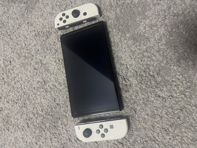 Nintendo Switch OLED-Modell HEG-001 64GB Handheld-Spielekonsole - Weiß