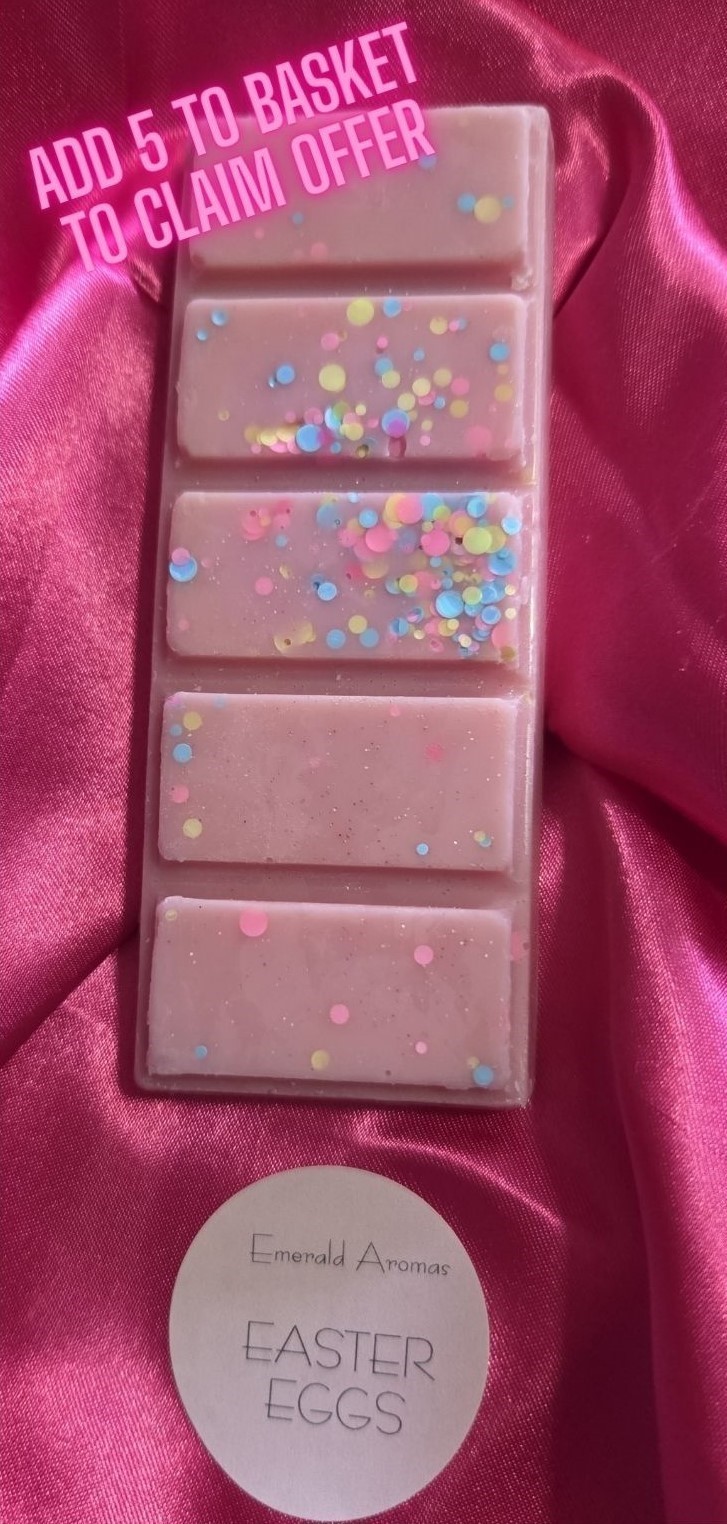 Wachsschmelze 50g Ostereier starker Duft Handarbeit 4 kaufen 1 gratis erhalten