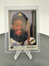 1989 Upper Deck - Star Rookie Ken Griffey Jr #1 (RC) Signed Rookie Card