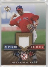 2005 Upper Deck All-Star Classics Midsummer Swatches Edgar Renteria #MS-ER 0mm9