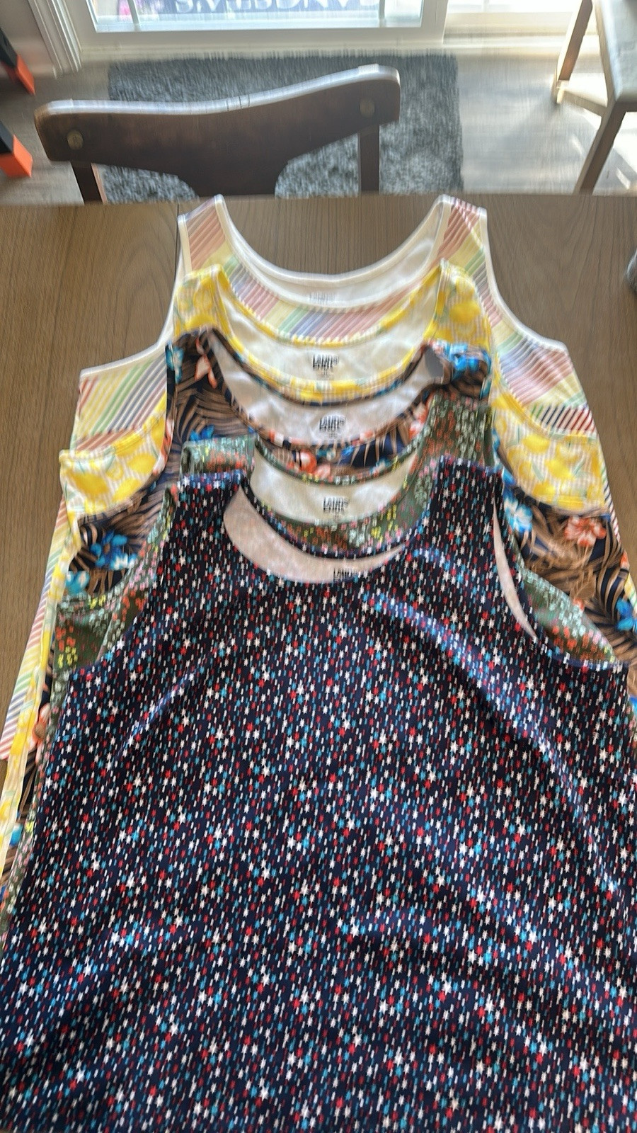 Lands End womens tank tops size 3X pack of 5